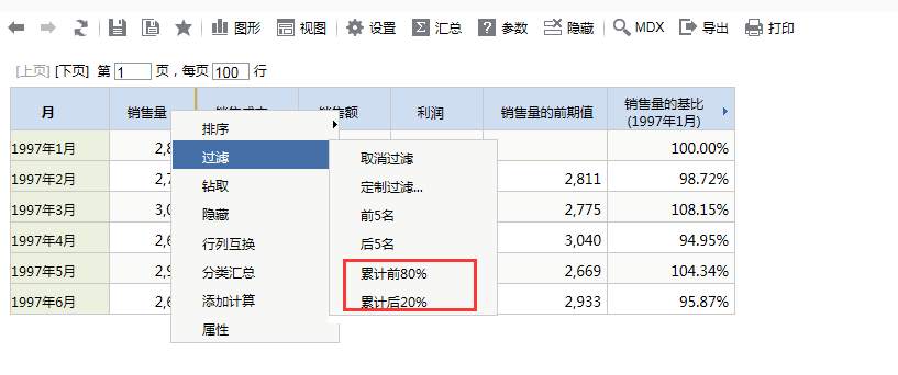 Smartbi V7 帮助中心 > 累计百分比分析 > image2015-11-18 19:48:37.png