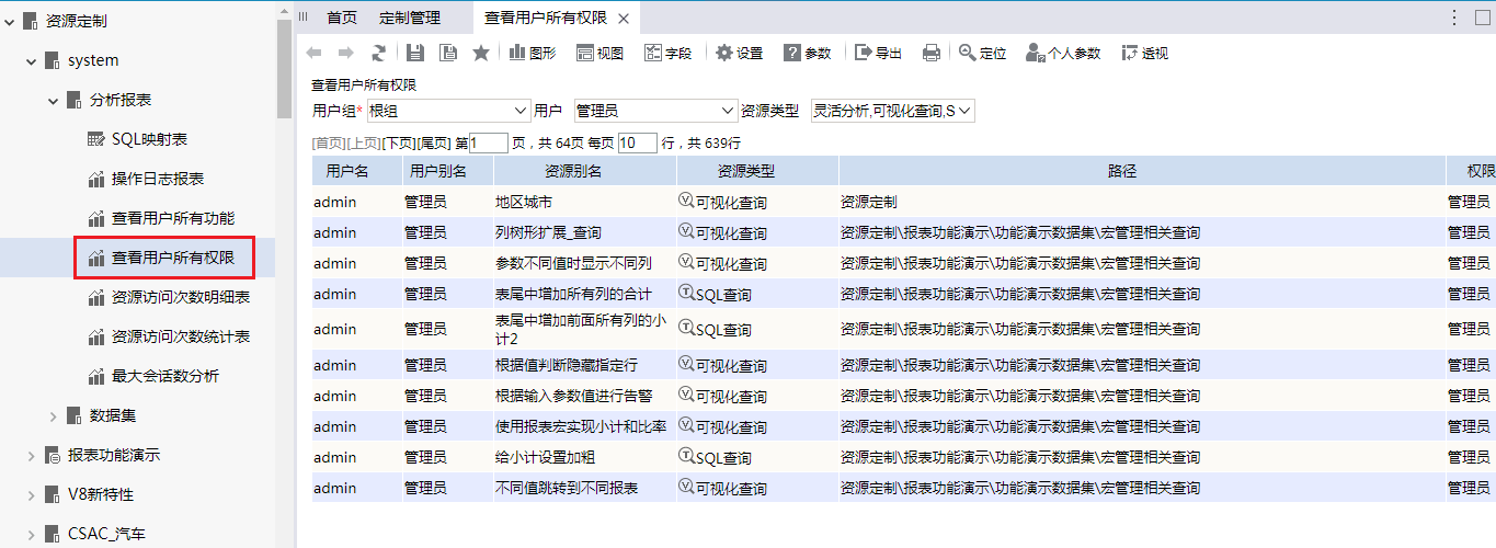 Smartbi V8 帮助中心 > 查看用户所有权限 > 257.png